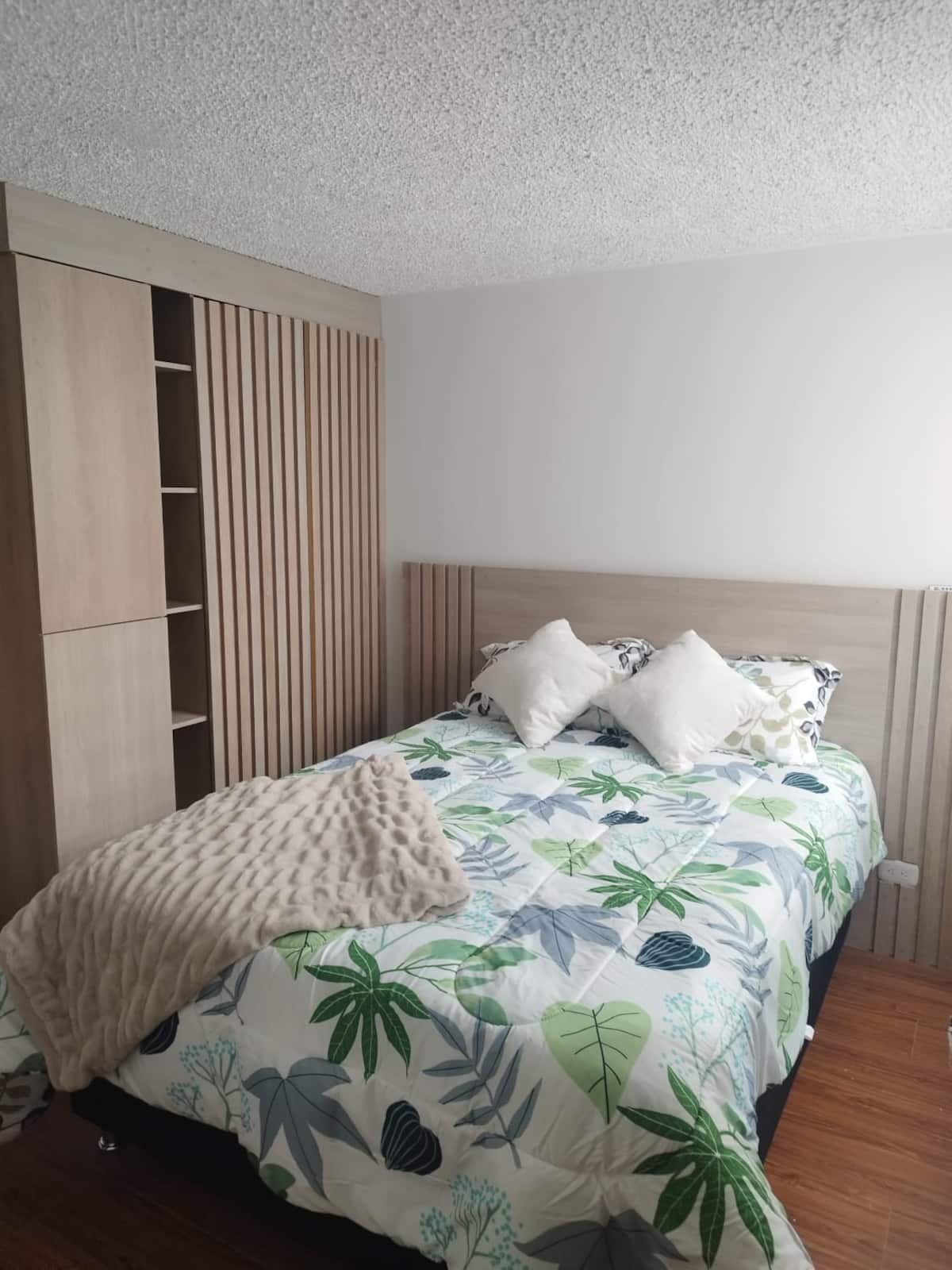 Habitación principal del apartamento en Tocancipá